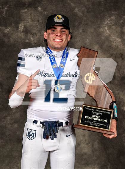 Thumbnail 2 in Marin Catholic vs. Mayfair (CIF State D3A Championship Trophy Awards) photogallery.