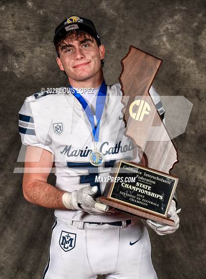 Thumbnail 2 in Marin Catholic vs. Mayfair (CIF State D3A Championship Trophy Awards) photogallery.