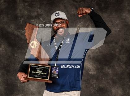 Thumbnail 2 in Marin Catholic vs. Mayfair (CIF State D3A Championship Trophy Awards) photogallery.