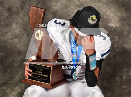 Thumbnail 1 in Marin Catholic vs. Mayfair (CIF State D3A Championship Trophy Awards) photogallery.