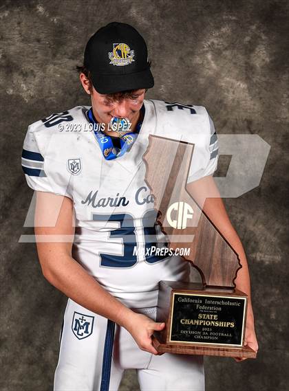 Thumbnail 2 in Marin Catholic vs. Mayfair (CIF State D3A Championship Trophy Awards) photogallery.