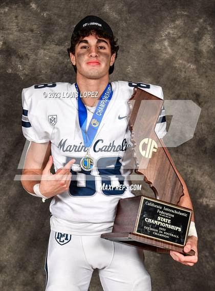 Thumbnail 2 in Marin Catholic vs. Mayfair (CIF State D3A Championship Trophy Awards) photogallery.