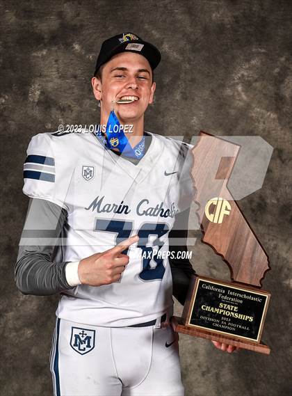 Thumbnail 2 in Marin Catholic vs. Mayfair (CIF State D3A Championship Trophy Awards) photogallery.