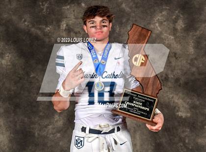 Thumbnail 2 in Marin Catholic vs. Mayfair (CIF State D3A Championship Trophy Awards) photogallery.