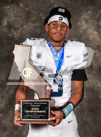 Thumbnail 3 in Marin Catholic vs. Mayfair (CIF State D3A Championship Trophy Awards) photogallery.