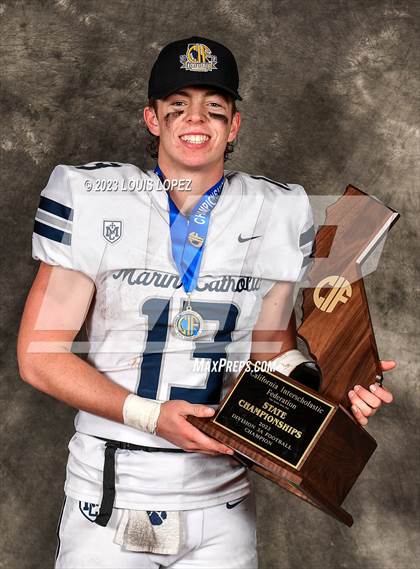 Thumbnail 3 in Marin Catholic vs. Mayfair (CIF State D3A Championship Trophy Awards) photogallery.