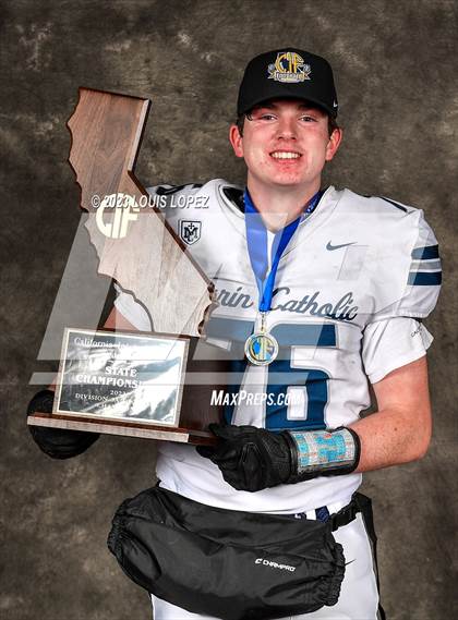 Thumbnail 2 in Marin Catholic vs. Mayfair (CIF State D3A Championship Trophy Awards) photogallery.