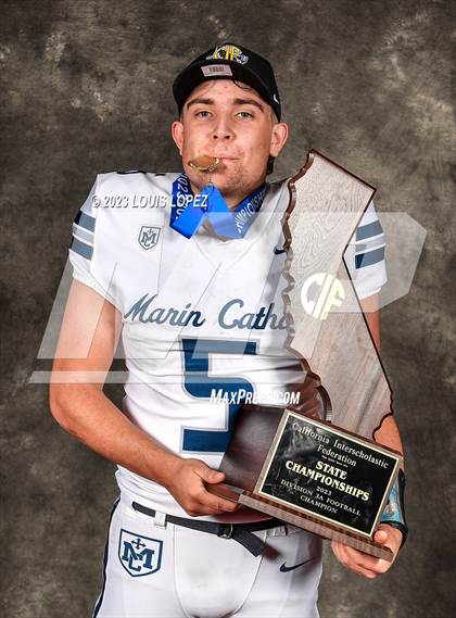 Thumbnail 2 in Marin Catholic vs. Mayfair (CIF State D3A Championship Trophy Awards) photogallery.
