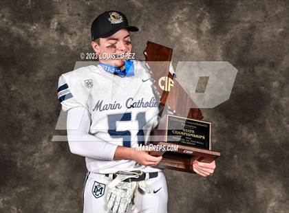 Thumbnail 3 in Marin Catholic vs. Mayfair (CIF State D3A Championship Trophy Awards) photogallery.
