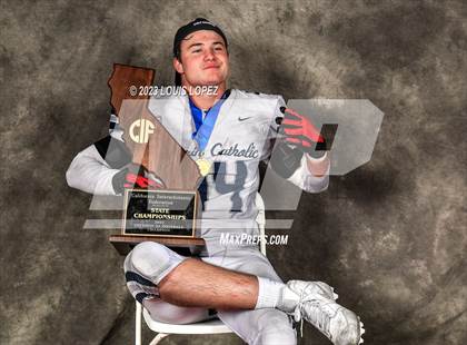 Thumbnail 2 in Marin Catholic vs. Mayfair (CIF State D3A Championship Trophy Awards) photogallery.