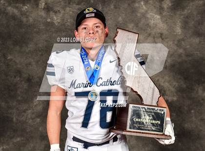 Thumbnail 2 in Marin Catholic vs. Mayfair (CIF State D3A Championship Trophy Awards) photogallery.