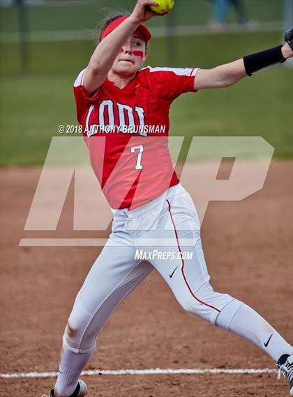 Thumbnail 1 in Bella Vista vs. Lodi (Preseason Tournament) photogallery.