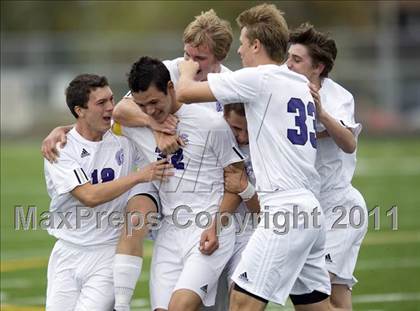 Thumbnail 1 in Downers Grove North @ Hinsdale South (Regional Playoff) photogallery.