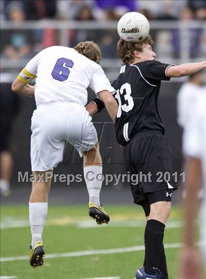 Thumbnail 1 in Downers Grove North @ Hinsdale South (Regional Playoff) photogallery.
