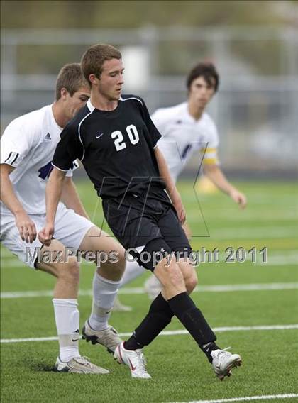 Thumbnail 1 in Downers Grove North @ Hinsdale South (Regional Playoff) photogallery.