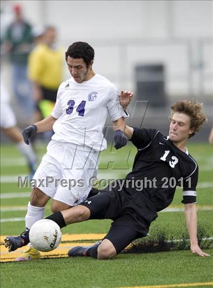 Thumbnail 2 in Downers Grove North @ Hinsdale South (Regional Playoff) photogallery.