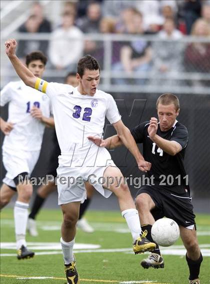 Thumbnail 3 in Downers Grove North @ Hinsdale South (Regional Playoff) photogallery.