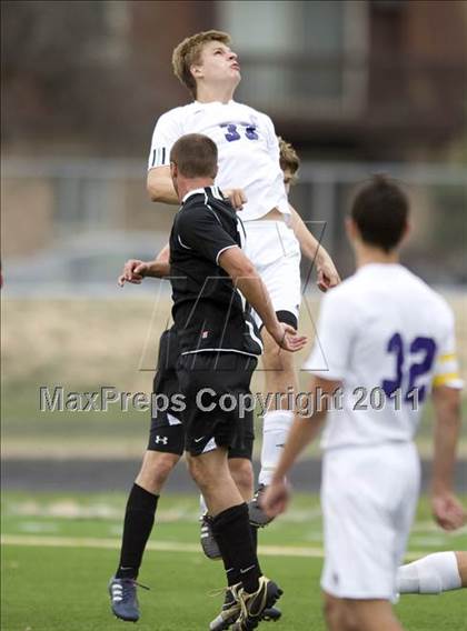 Thumbnail 1 in Downers Grove North @ Hinsdale South (Regional Playoff) photogallery.