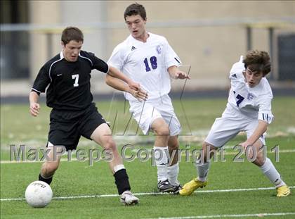 Thumbnail 1 in Downers Grove North @ Hinsdale South (Regional Playoff) photogallery.