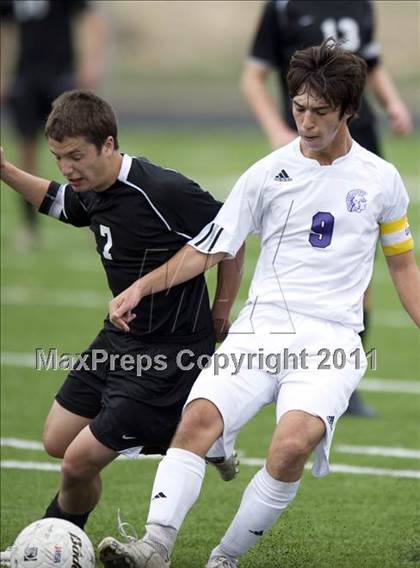 Thumbnail 2 in Downers Grove North @ Hinsdale South (Regional Playoff) photogallery.
