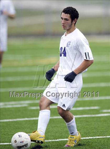 Thumbnail 1 in Downers Grove North @ Hinsdale South (Regional Playoff) photogallery.