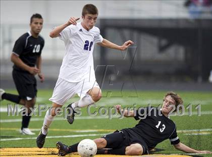 Thumbnail 1 in Downers Grove North @ Hinsdale South (Regional Playoff) photogallery.