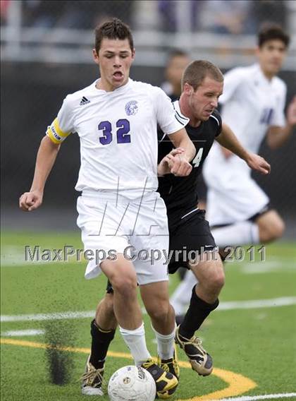 Thumbnail 3 in Downers Grove North @ Hinsdale South (Regional Playoff) photogallery.
