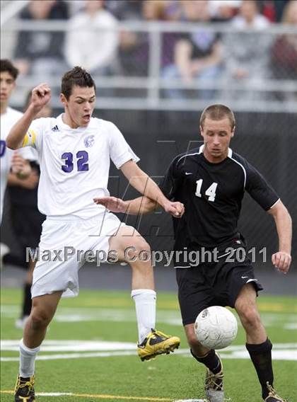 Thumbnail 2 in Downers Grove North @ Hinsdale South (Regional Playoff) photogallery.