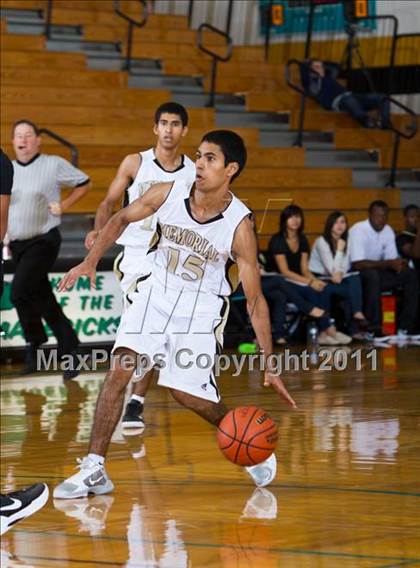 Thumbnail 3 in Pasadena Memorial vs Galena Park (McDonald's Texas Invitational) photogallery.
