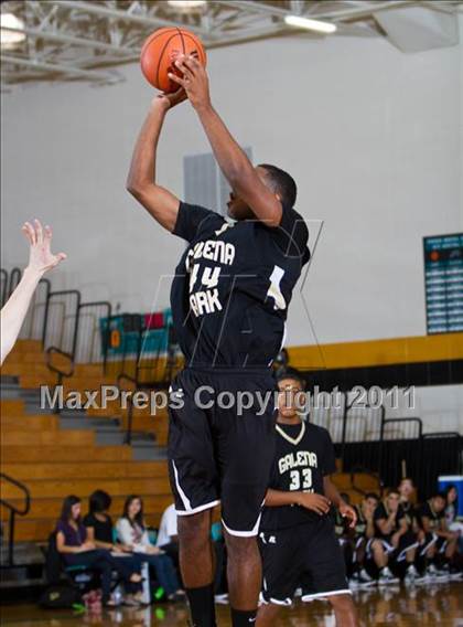 Thumbnail 2 in Pasadena Memorial vs Galena Park (McDonald's Texas Invitational) photogallery.