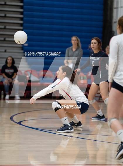 Thumbnail 1 in Archer School for Girls vs Heritage (CIF Quarter Final) photogallery.