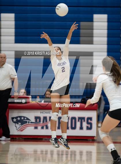 Thumbnail 3 in Archer School for Girls vs Heritage (CIF Quarter Final) photogallery.