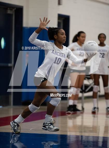 Thumbnail 3 in Archer School for Girls vs Heritage (CIF Quarter Final) photogallery.
