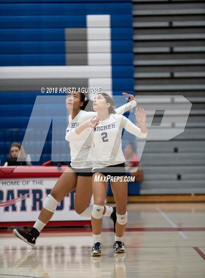 Thumbnail 3 in Archer School for Girls vs Heritage (CIF Quarter Final) photogallery.