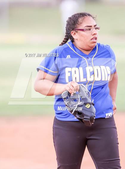 Thumbnail 1 in Valley Lutheran vs Carl Hayden Community (Chandler Prep Softball Classic)  photogallery.