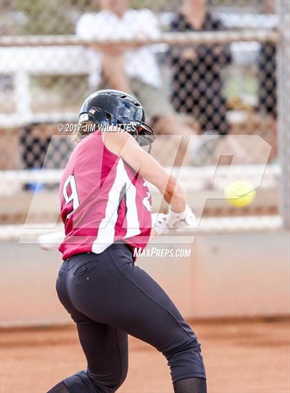 Thumbnail 3 in Valley Lutheran vs Carl Hayden Community (Chandler Prep Softball Classic)  photogallery.