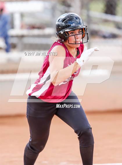 Thumbnail 2 in Valley Lutheran vs Carl Hayden Community (Chandler Prep Softball Classic)  photogallery.