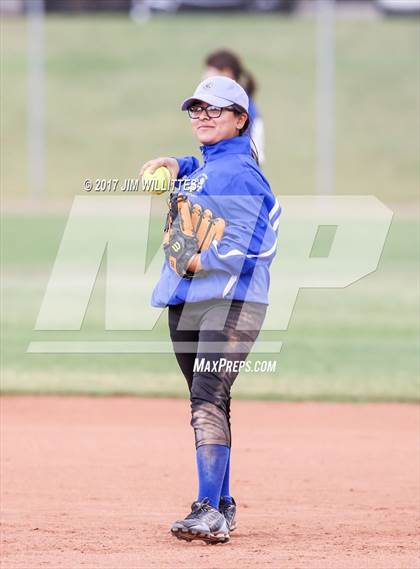 Thumbnail 1 in Valley Lutheran vs Carl Hayden Community (Chandler Prep Softball Classic)  photogallery.
