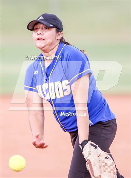 Thumbnail 2 in Valley Lutheran vs Carl Hayden Community (Chandler Prep Softball Classic)  photogallery.