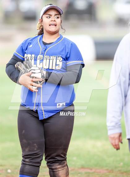 Thumbnail 3 in Valley Lutheran vs Carl Hayden Community (Chandler Prep Softball Classic)  photogallery.