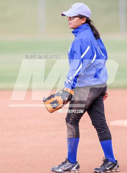 Thumbnail 1 in Valley Lutheran vs Carl Hayden Community (Chandler Prep Softball Classic)  photogallery.