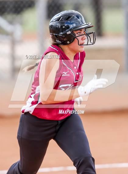 Thumbnail 2 in Valley Lutheran vs Carl Hayden Community (Chandler Prep Softball Classic)  photogallery.