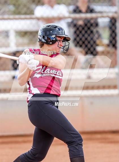 Thumbnail 2 in Valley Lutheran vs Carl Hayden Community (Chandler Prep Softball Classic)  photogallery.