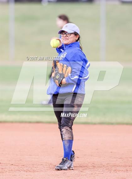 Thumbnail 2 in Valley Lutheran vs Carl Hayden Community (Chandler Prep Softball Classic)  photogallery.