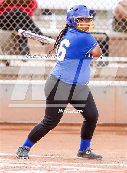 Thumbnail 1 in Valley Lutheran vs Carl Hayden Community (Chandler Prep Softball Classic)  photogallery.