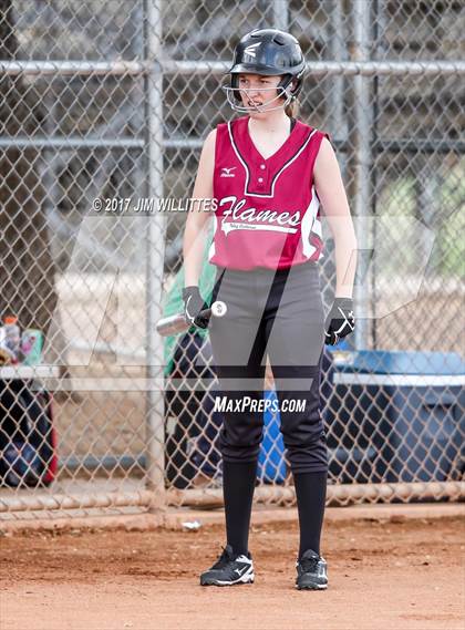 Thumbnail 2 in Valley Lutheran vs Carl Hayden Community (Chandler Prep Softball Classic)  photogallery.