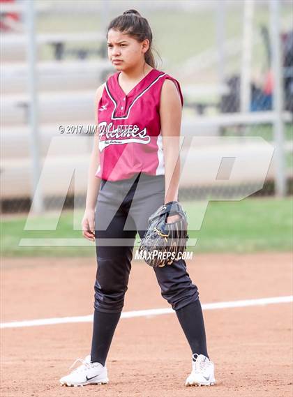 Thumbnail 2 in Valley Lutheran vs Carl Hayden Community (Chandler Prep Softball Classic)  photogallery.
