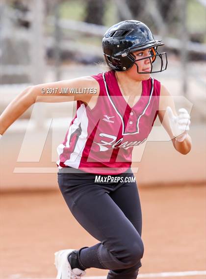 Thumbnail 3 in Valley Lutheran vs Carl Hayden Community (Chandler Prep Softball Classic)  photogallery.