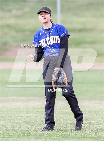 Thumbnail 3 in Valley Lutheran vs Carl Hayden Community (Chandler Prep Softball Classic)  photogallery.