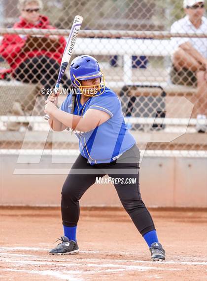 Thumbnail 2 in Valley Lutheran vs Carl Hayden Community (Chandler Prep Softball Classic)  photogallery.